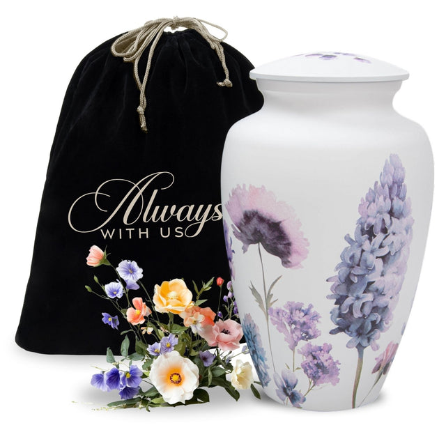 Soft Violet Large Urn