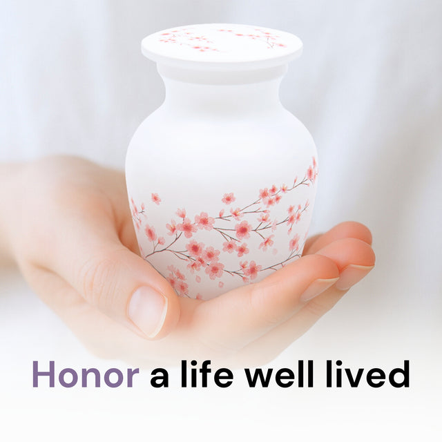 Cherry Blossom Keepsake Urn