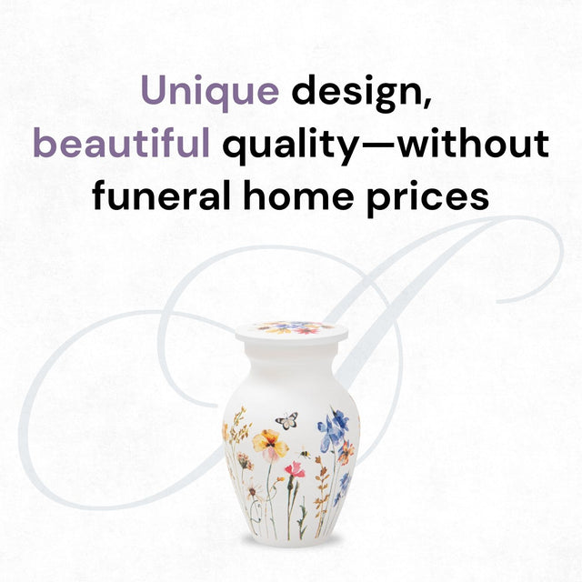 Wildflower Breeze Keepsake Urn