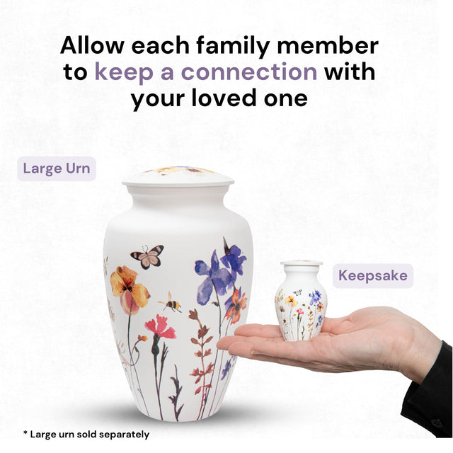 Wildflower Breeze Keepsake Urn