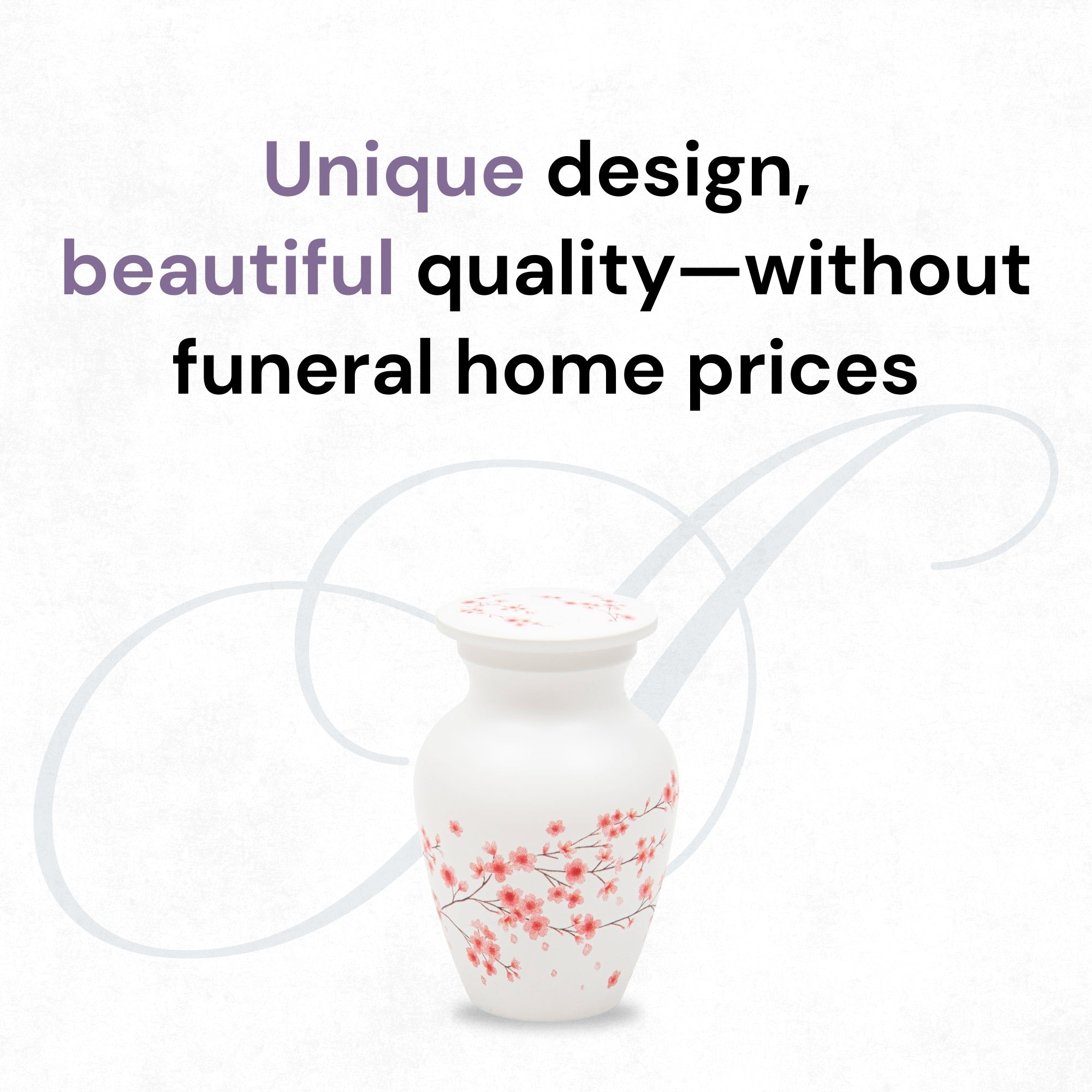 Cherry Blossom Keepsake Urn