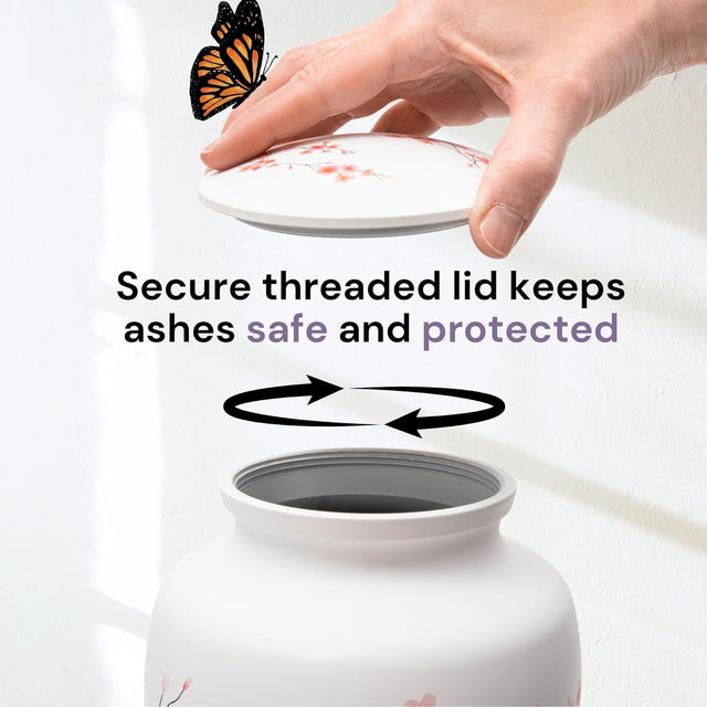 Cherry Blossom Large Urn