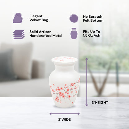 Cherry Blossom Keepsake Urn