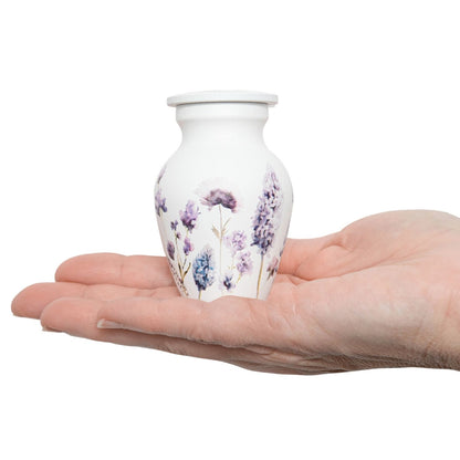 Soft Violet Keepsake Urn