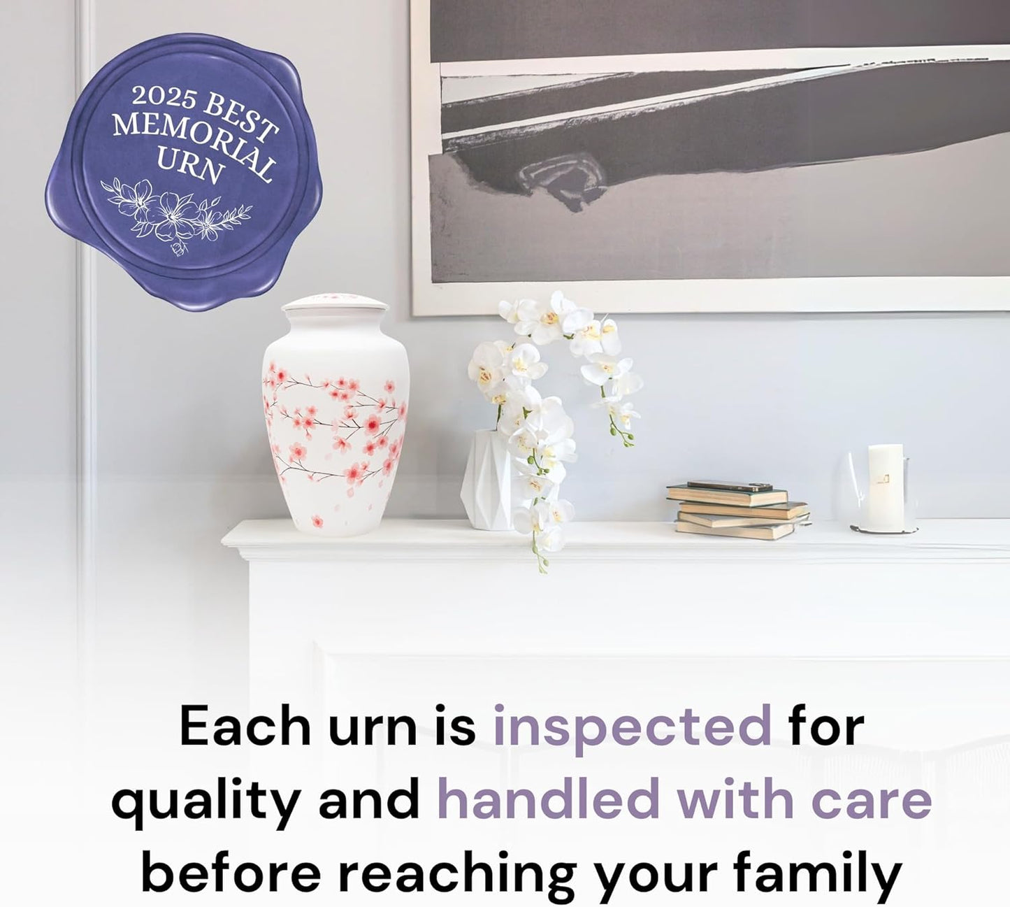 Cherry Blossom Large Urn