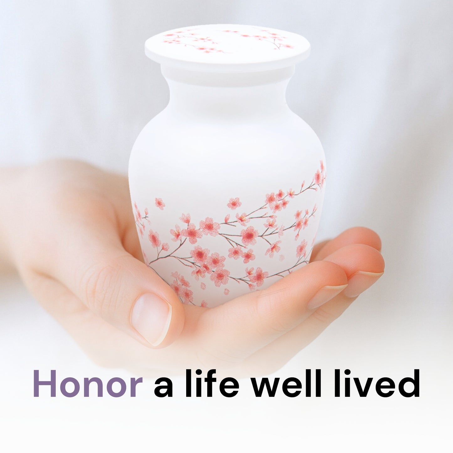 Cherry Blossom Keepsake Urn