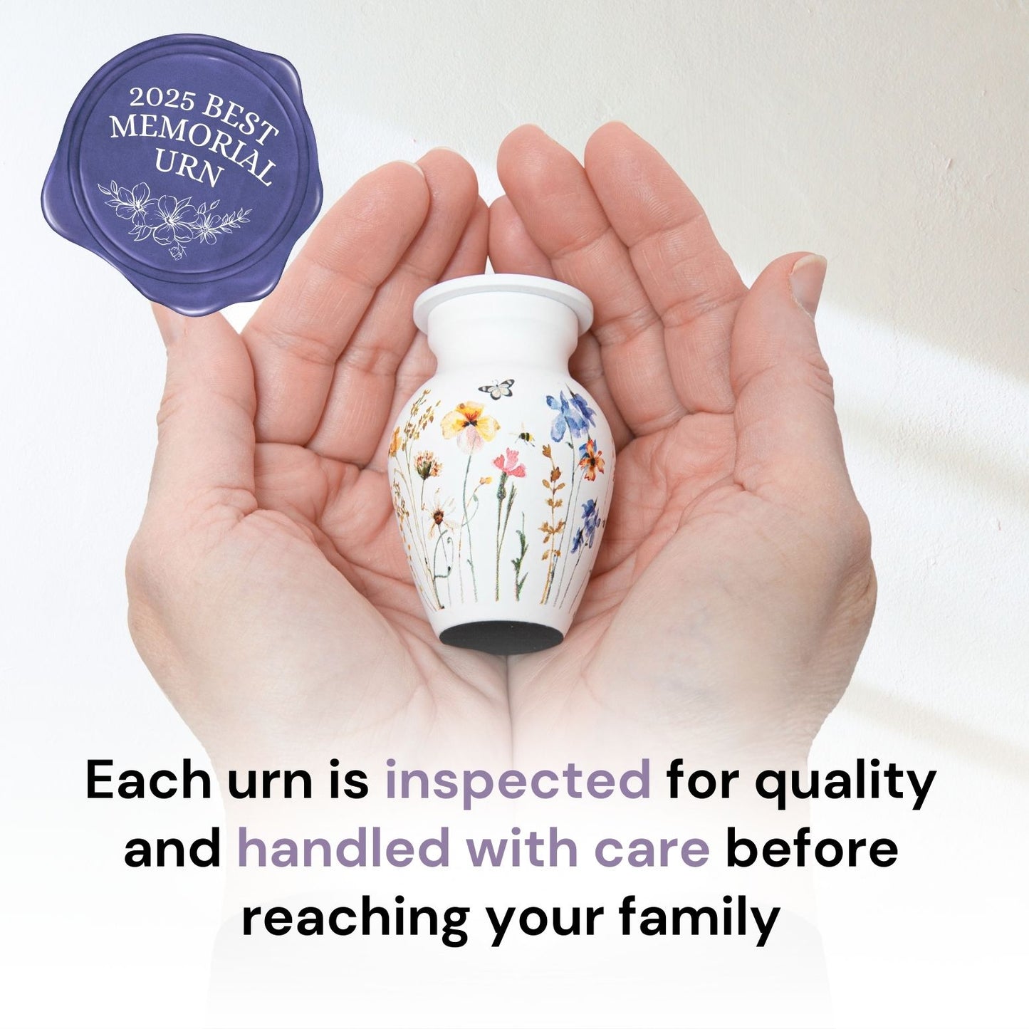 Wildflower Breeze Keepsake Urn