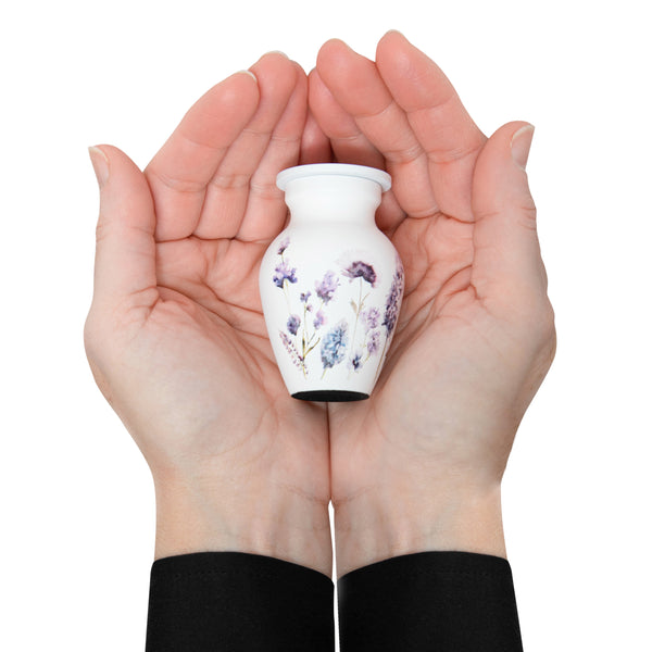 Soft Violet Keepsake Urn